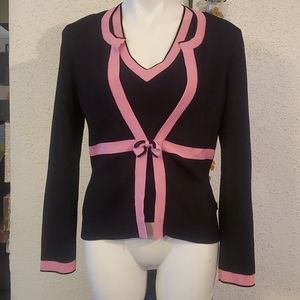 BCBG Tank and sweater set